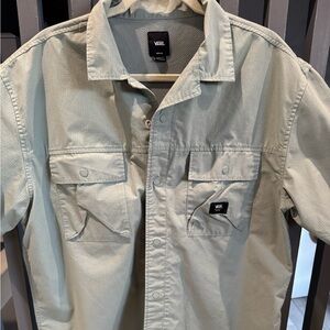 Vans men’s loose fit shirt jacket.